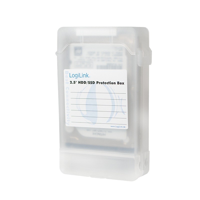 HUSA  LOGILINK, pt HDD, rezistenta la apa, alb, 