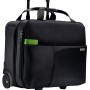 TROLLER LEITZ, pt. notebook de max. 15.6 inch, 2 compartimente, buzunar frontal | buzunar lateral, waterproof, poliester, negru, 