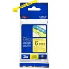 Banda Laminata Original Brother Black on Yellow, TZE611, pentru H105WB|P-TOUCH PT-E110VP|D400|D450|D600VP|E300VP|E550WVP|H110|H500|P700|P750W|PT-D210|PT-D210VP, 6mm x 8m, incl.TV 0 RON, 