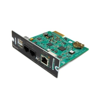 CARD management APC, interfata retea pt. UPS, 2 x USB, 1 x Gigabit, 2 x I/O porturi senzori mediu, 