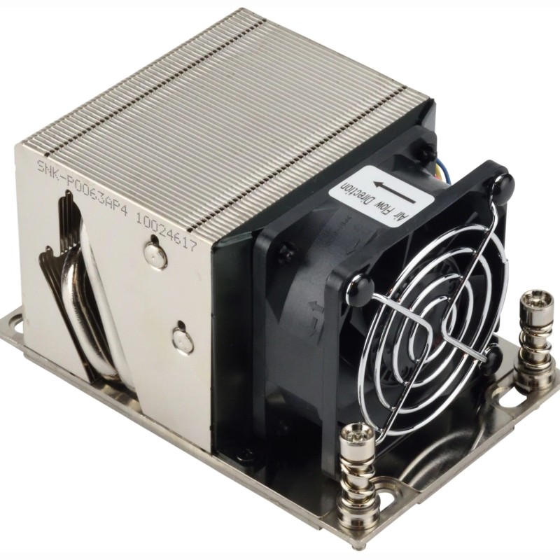 COOLER CPU SUPERMICRO, socket SP3, compatibil servere 2U cu CPU AMD EPYC 7000 si 7002, ventilator 60mm, , 