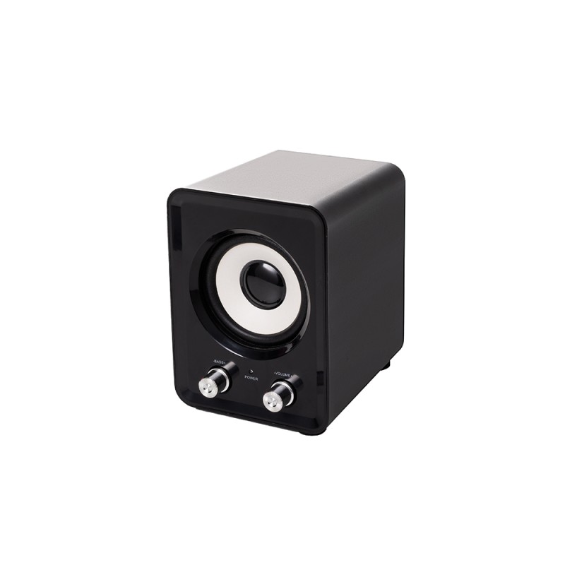 BOXE SPACER 2.1, RMS:  11W (2 x 3W + 5W), control volum, USB power, black, 