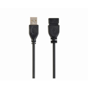 CABLU USB SPACER prelungitor, USB 2.0 (T) la USB 2.0 (M), 3m,  black 
