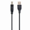 CABLU USB GEMBIRD pt. imprimanta, USB 2.0 (T) la USB 2.0 Type-B (T), 1m, conectori auriti, black, 