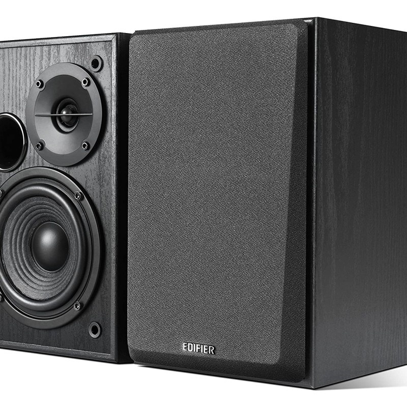 BOXE EDIFIER 2.0, RMS:  42W (2 x 21W), volum, bass, black, 