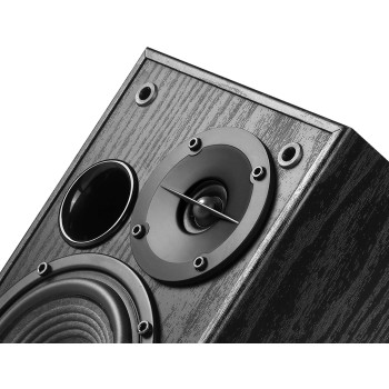 BOXE EDIFIER 2.0, RMS:  42W (2 x 21W), volum, bass, black, 