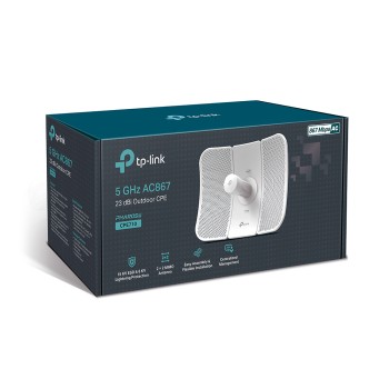 ACCESS POINT TP-LINK wireless exterior  867Mbps  port 10/100/1000Mbps, antena interna, pasiv PoE, 5GHz 