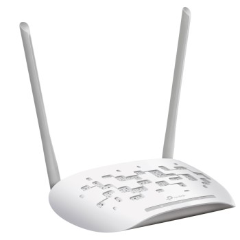 ACCESS POINT TP-LINK wireless 300Mbps, port 10/100Mbps, 2 antene externe, pasiv PoE, 2T2R, Client, Universal/ WDS Repeater, wireless Bridge, WPA/WPA2, QSS 