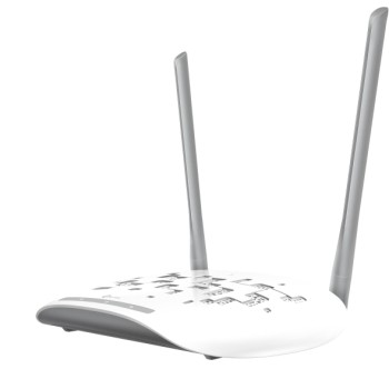 ACCESS POINT TP-LINK wireless 300Mbps, port 10/100Mbps, 2 antene externe, pasiv PoE, 2T2R, Client, Universal/ WDS Repeater, wireless Bridge, WPA/WPA2, QSS 