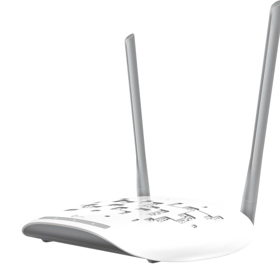 ACCESS POINT TP-LINK wireless 300Mbps, port 10/100Mbps, 2 antene externe, pasiv PoE, 2T2R, Client, Universal/ WDS Repeater, wireless Bridge, WPA/WPA2, QSS 