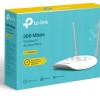 ACCESS POINT TP-LINK wireless 300Mbps, port 10/100Mbps, 2 antene externe, pasiv PoE, 2T2R, Client, Universal/ WDS Repeater, wireless Bridge, WPA/WPA2, QSS 