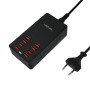 ALIMENTATOR retea 220V LOGILINK, universal, 8 x USB, maxim 8.8A, 44W, suport OCP/OVP/OTP, negru, 