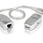 CABLU USB ATEN, prelungitor, conector USB 1.1 (T) | RJ-45 (M), gri, 