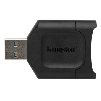 CARD READER extern KINGSTON, interfata USB 3.0, citeste/scrie: SD, micro SD, plastic, negru, 