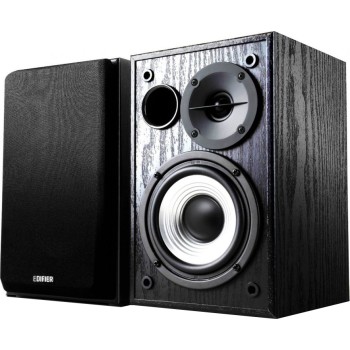 BOXE EDIFIER 2.0, RMS:  24W (2 x 12W), volum, bass, 220V alimentare, black 
