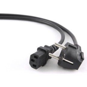 CABLU alimentare GEMBIRD 1.8m, intrare Shucko, iesire C13, 10A, certificare VDE, bulk, black, 