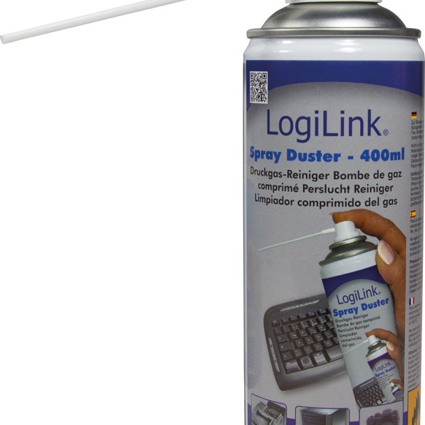 SPRAY curatare cu AER COMPRIMAT, LOGILINK, 400 ml, 