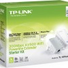 KIT ADAPTOR POWERLINE TP-LINK tehnologie AV,  AV600, pana la 300Mbps, 2 porturi 10/100Mbps, wireless 300Mbps, compus din TL-WPA4220 & TL-PA4010 