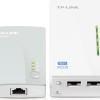KIT ADAPTOR POWERLINE TP-LINK tehnologie AV,  AV600, pana la 300Mbps, 2 porturi 10/100Mbps, wireless 300Mbps, compus din TL-WPA4220 & TL-PA4010 
