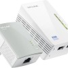 KIT ADAPTOR POWERLINE TP-LINK tehnologie AV,  AV600, pana la 300Mbps, 2 porturi 10/100Mbps, wireless 300Mbps, compus din TL-WPA4220 & TL-PA4010 