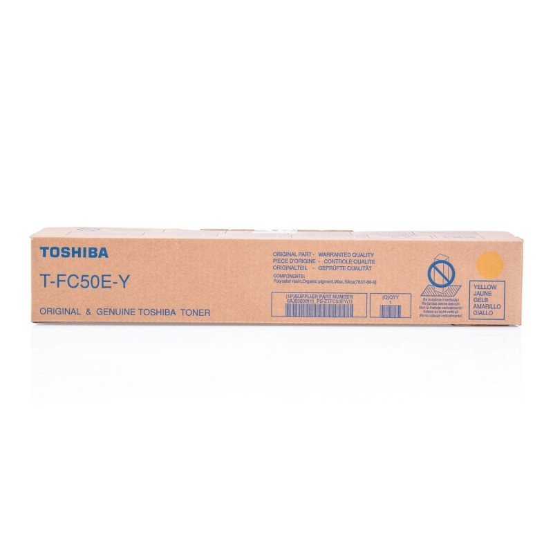 Toner Original Toshiba Yellow, FC50E-Y, pentru E-Studio 2555|3055|4555, 33.6K, (timbru verde 1.2 lei) , 