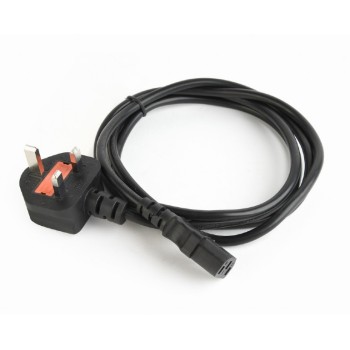 CABLU alimentare GEMBIRD 1.8m, intrare Shucko UK 3pin, iesire C13, 5A, bulk, black, 