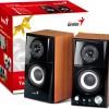BOXE GENIUS 2.0, RMS: 14W (2 x 7W), black&cherry wood, 