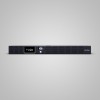 UPS CYBER POWER Line Int. cu sin. simulata, cu management, Rack 1U, LCD,  600VA/360W, AVR, 6x IEC, baterie 2x 6V/8Ah, incarcare pana la 8h, USB, 2x RJ45, RS232, slot SNMP, hot-swapp, tehn. GreenPower, 