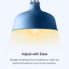 BEC LED wireless TP-LINK, 800lm, 8.7W, E27, se conecteaza la router Wi-Fi, intensitate reglabila, control prin smartphone cu aplicatia TAPO 