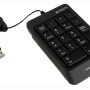 TASTATURA numerica A4TECH Fstyler, 18 taste, USB, 70cm retractabil, compact design, grey, 