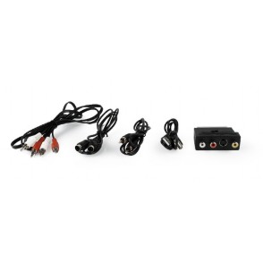 PLACA de captura GEMBIRD (Videograbber), intrare: RCA x 3 (audio/video), S-Video, adaptor Scart, la iesire USB 3.0, transfer inregistrari de pe case video pe PC (analog la digital), 