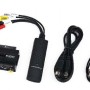 PLACA de captura GEMBIRD (Videograbber), intrare: RCA x 3 (audio/video), S-Video, adaptor Scart, la iesire USB 3.0, transfer inregistrari de pe case video pe PC (analog la digital), 