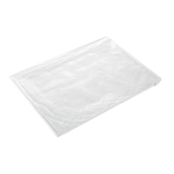 Pungi de plastic  (40L) pentru Distrugator Documente Leitz, 100 buc/set, transparent, 