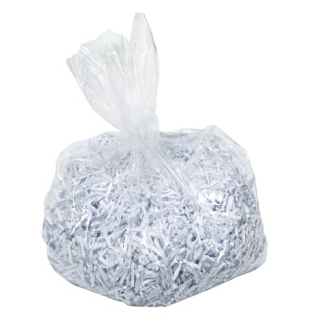 Pungi de plastic  (40L) pentru Distrugator Documente Leitz, 100 buc/set, transparent, 