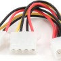 CABLU alimentare GEMBIRD, adaptor Molex la 2 x Molex, 