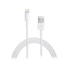 CABLU alimentare si date smartphone Apple, Lightning (T) la USB 2.0 (T), cauciuc, lungime 1 m, alb, 