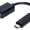 ADAPTOR KENSINGTON, pt. periferice, USB Type-C (T) la USB 3.0 (M), negru, 