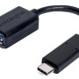 ADAPTOR KENSINGTON, pt. periferice, USB Type-C (T) la USB 3.0 (M), negru, 
