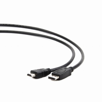 CABLU video GEMBIRD, adaptor DisplayPort (T) la HDMI (T), 1m, negru, 