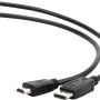 CABLU video GEMBIRD, adaptor DisplayPort (T) la HDMI (T), 3m, negru, 