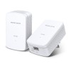 KIT ADAPTOR si AMPLIFICATOR POWERLINE MERCUSYS, tehnologie AV2, AV1000, pana la 1000 mBPS, RJ-45 x 1 porturi 10/100/1000 Mbps, 2 buc, 