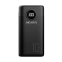 POWER BANK ADATA 10000mAh, Quick Charge 3.0 + PD 22.5W, 2 x USB & 1 x USB-C,digital display pt. status baterie,P10000QCD 10.000 mAh, total 3A,black, 