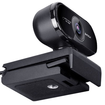 CAMERA  web A4TECH, Full HD rez 1920 x 1080, USB 2.0, microfon, autofocus, 75grade vizibilitate, negru, 