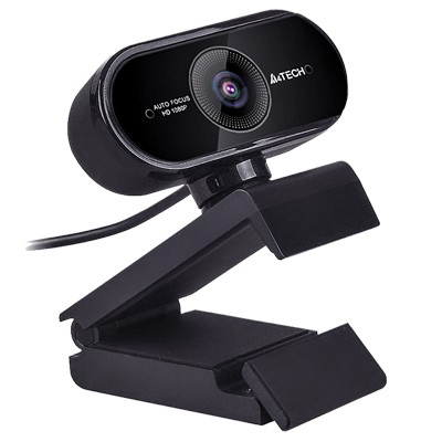 CAMERA  web A4TECH, Full HD rez 1920 x 1080, USB 2.0, microfon, autofocus, 75grade vizibilitate, negru, 