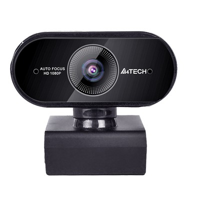 CAMERA  web A4TECH, Full HD rez 1920 x 1080, USB 2.0, microfon, autofocus, 75grade vizibilitate, negru, 