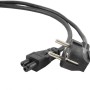 CABLU alimentare GEMBIRD notebook 3m, intrare Shucko, iesire C5, 10A, certificare VDE, bulk, black, 