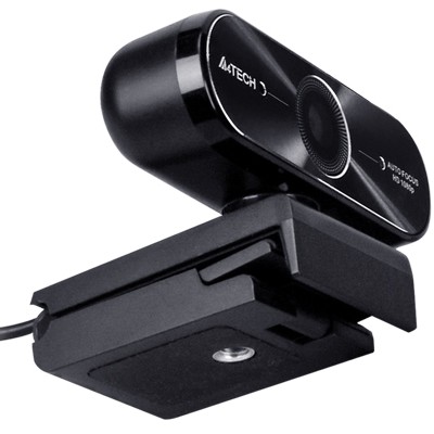 CAMERA  web A4TECH, Full HD rez 1920 x 1080, USB 2.0, microfon, autofocus, 75grade vizibilitate, negru, 