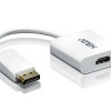 CABLU video ATEN, cablu or adaptor video, DisplayPort (T) la HDMI (M), Full HD (1920x1080) la 60Hz, 