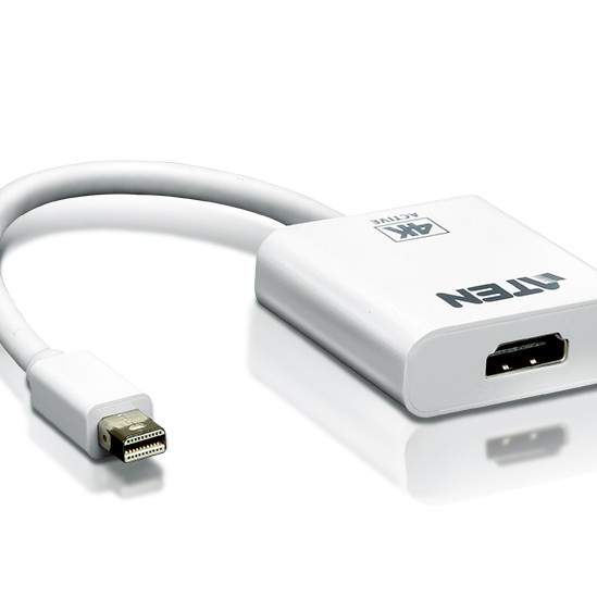 CABLU video ATEN, cablu or adaptor video, Mini-DisplayPort (T) la HDMI (M), 4K UHD (3840x2160) la 30Hz, 