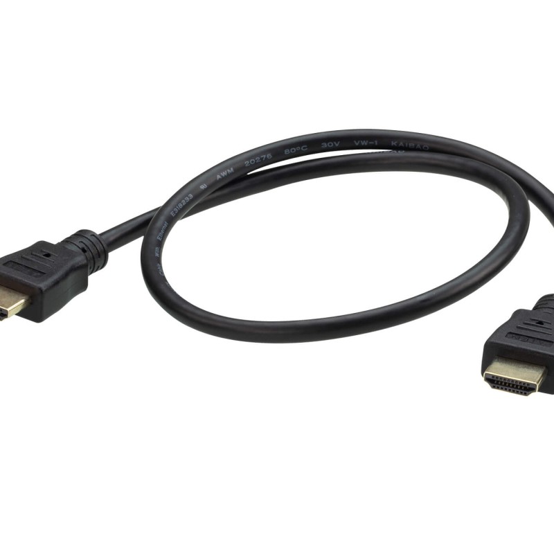 CABLU video ATEN, cablu or adaptor video, HDMI (T) la HDMI (T), 4K DCI (4096x2160) la 60Hz, 0.6 m, 
